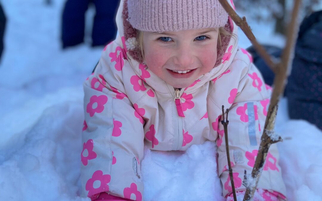 ECOLE DU DEHORS…SUR LA NEIGE!