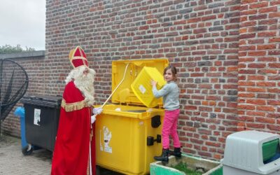 Oh, mais qui voilà? C’est Saint Nicolas!