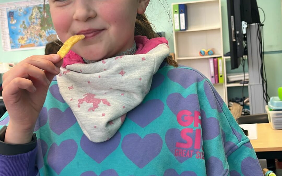 EN P4, C’EST DINER « FRITES » (chose promise, chose dûe!)